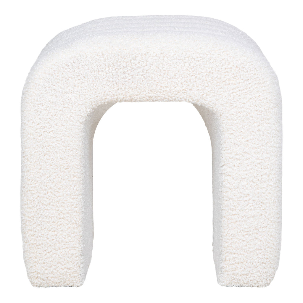 HOUSE NORDIC | POEF COLMA TEDDY | WIT