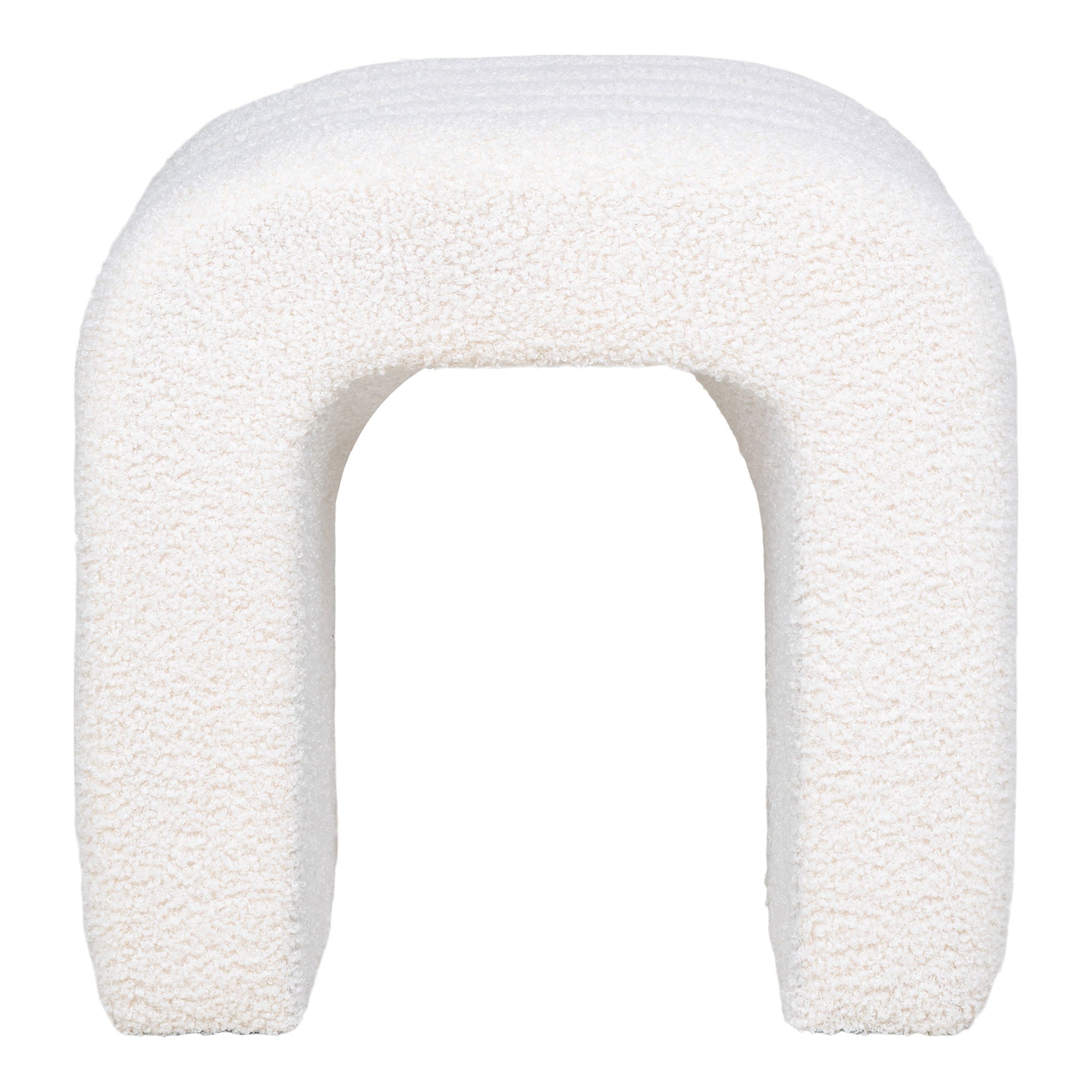 HOUSE NORDIC | POEF COLMA TEDDY | WIT