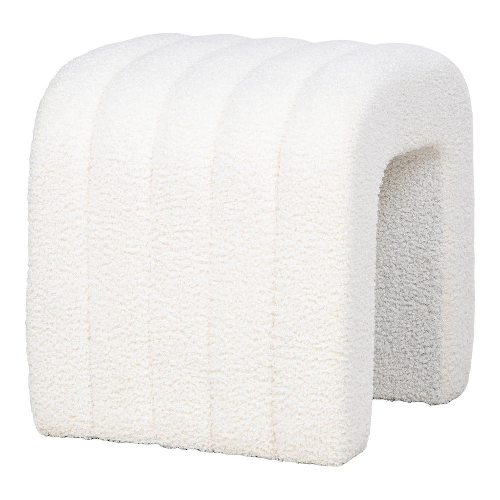 HOUSE NORDIC | POEF COLMA TEDDY | WIT