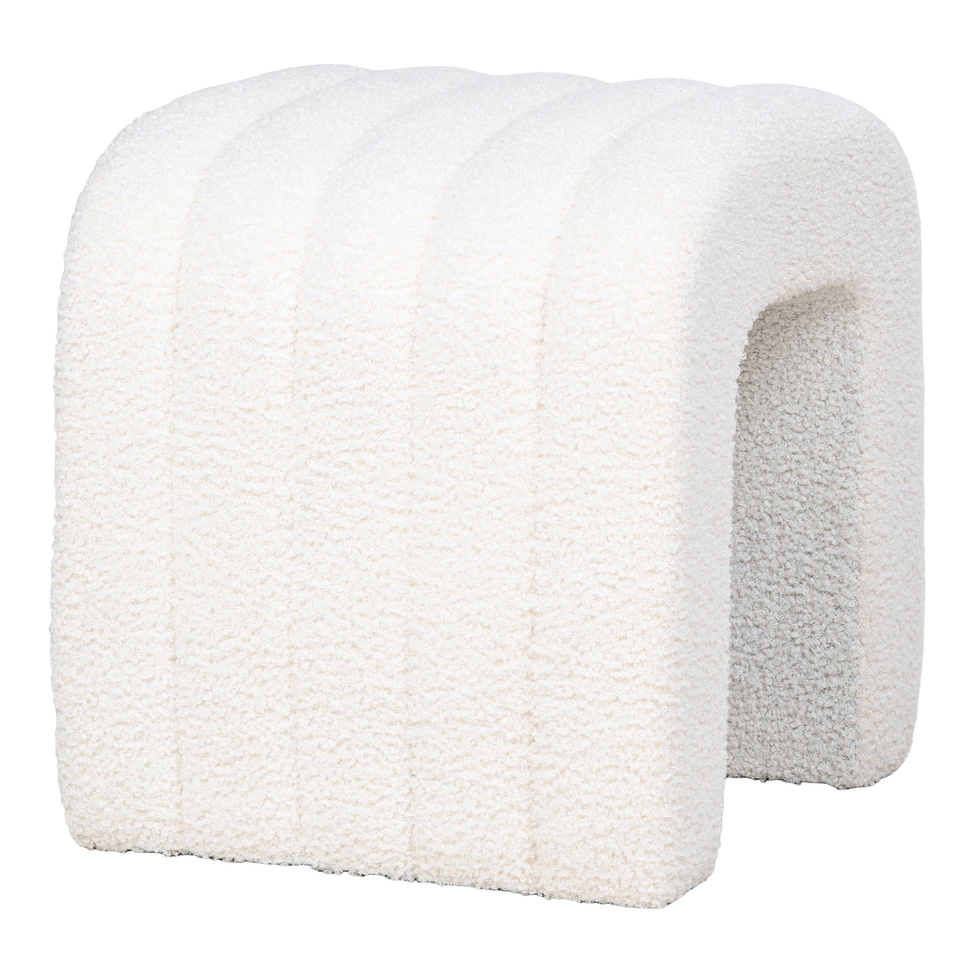 HOUSE NORDIC | POEF COLMA TEDDY | WIT