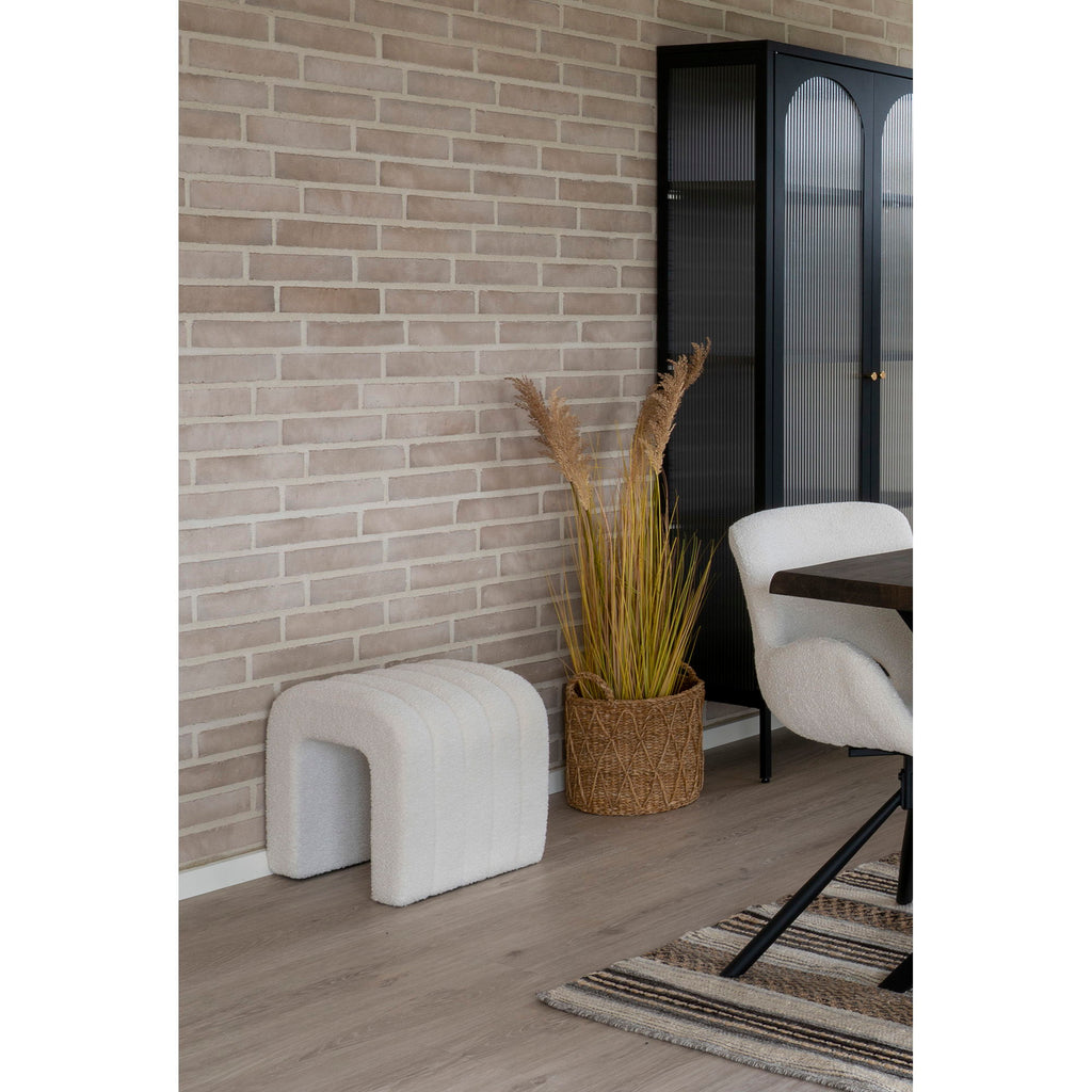 HOUSE NORDIC | POEF COLMA TEDDY | WIT