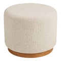HOUSE NORDIC | POUF DAISY | ZAND Ø50X41 CM