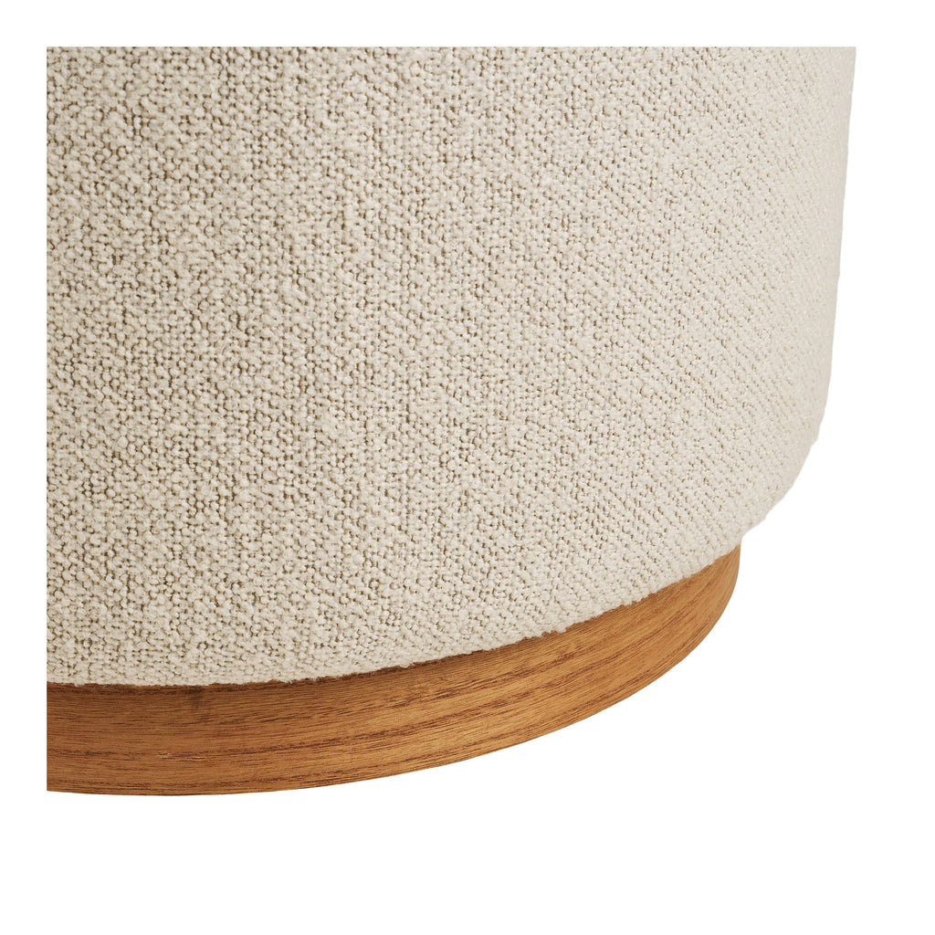 HOUSE NORDIC | POUF DAISY | ZAND Ø50X41 CM
