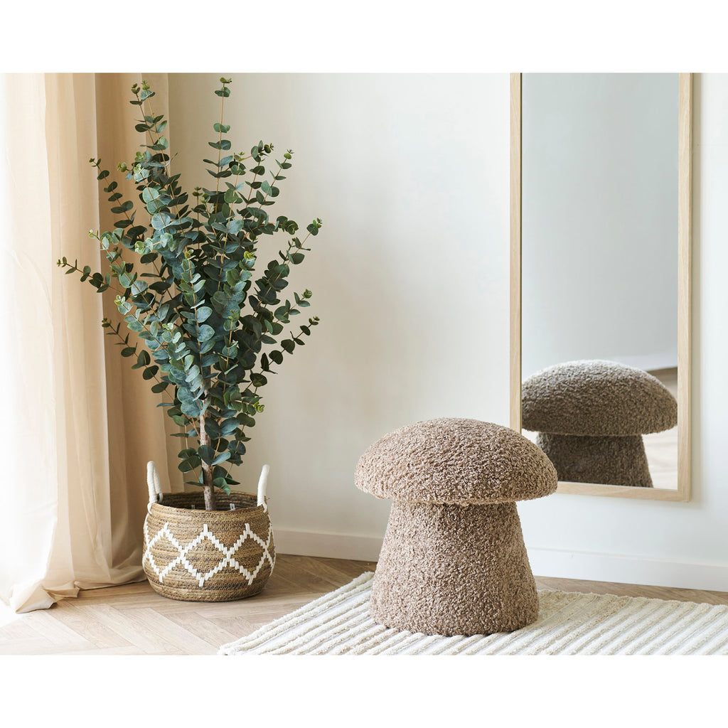 HOUSE NORDIC | ENNA POUF | BRUIN (Ø45x45 CM)