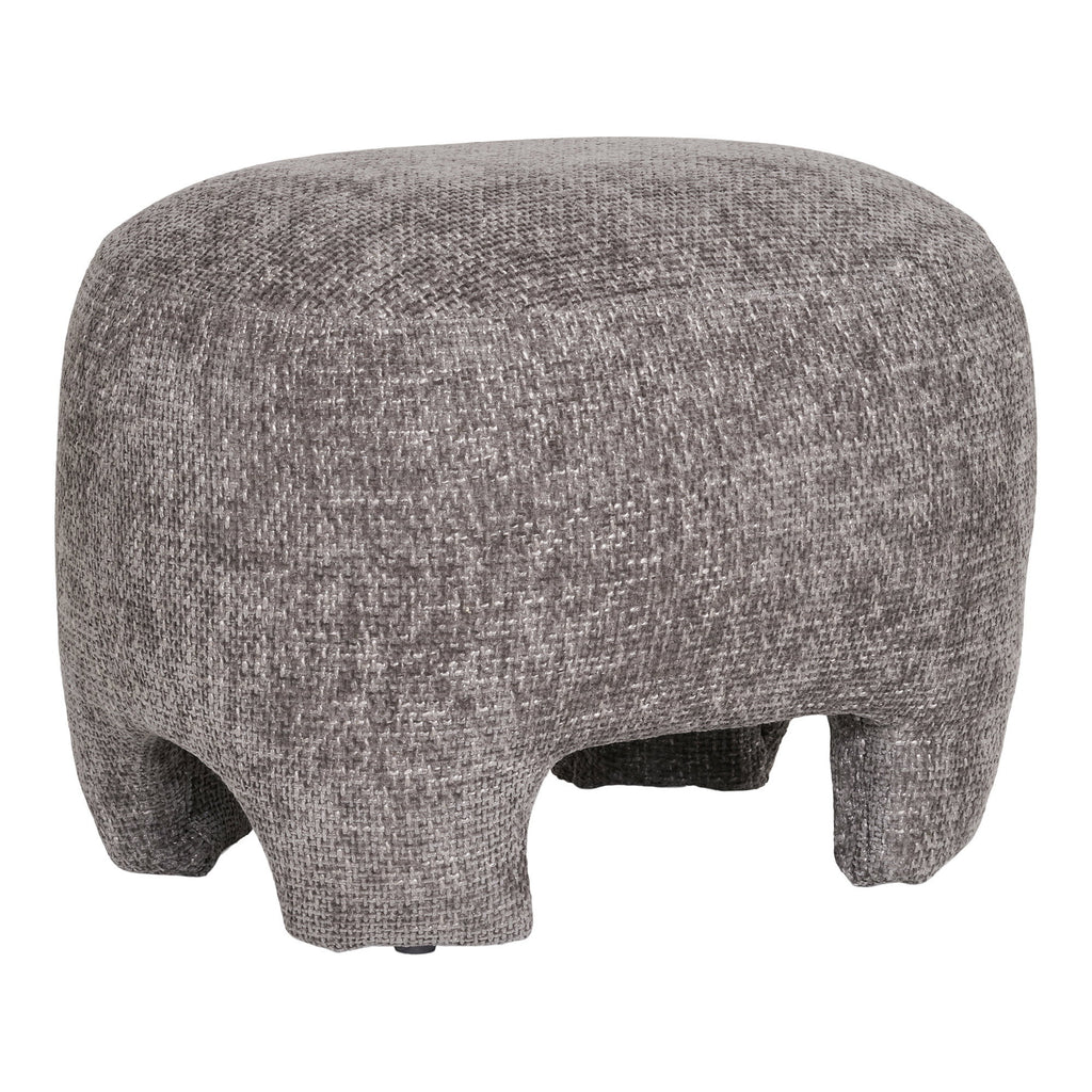 HOUSE NORDIC | NAZARE POOF | GRIJS 53X41 CM