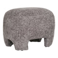 HOUSE NORDIC | NAZARE POOF | GRIJS 53X41 CM