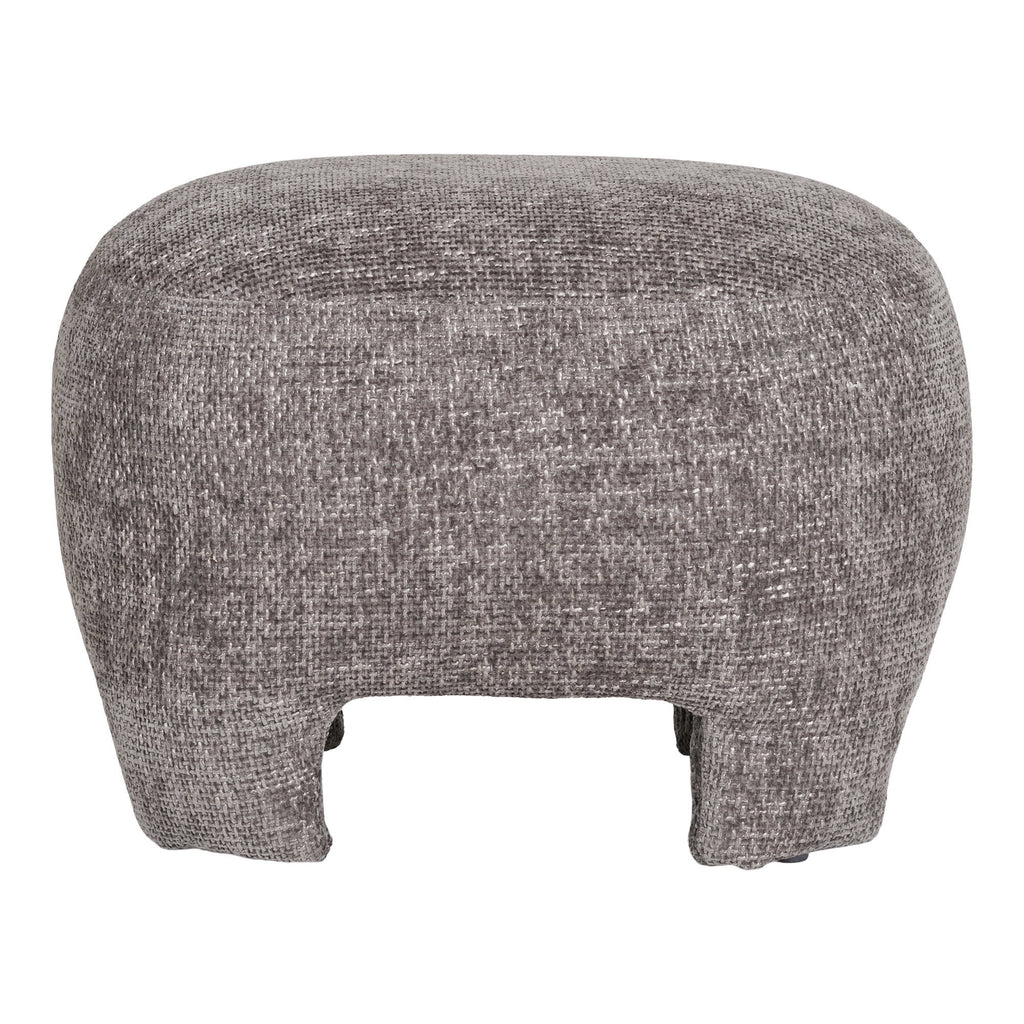 HOUSE NORDIC | NAZARE POOF | GRIJS 53X41 CM