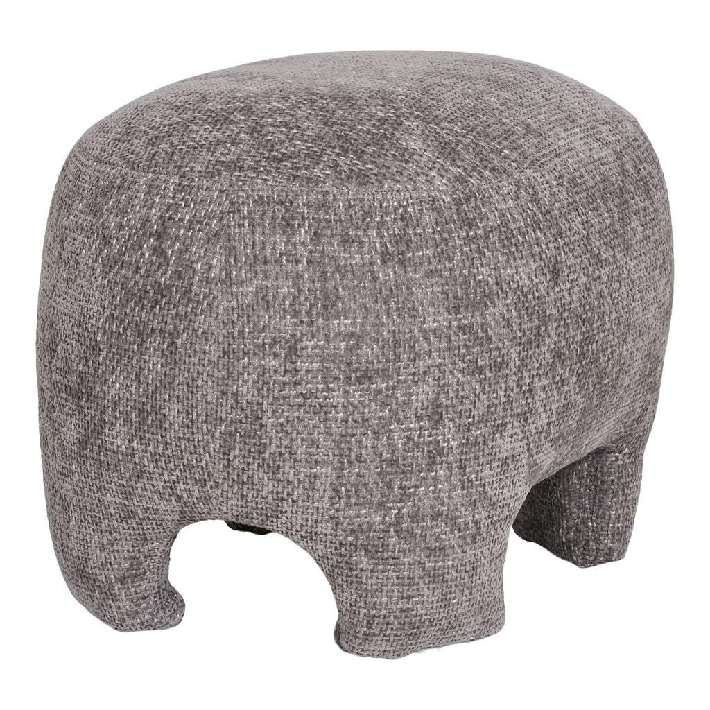 HOUSE NORDIC | NAZARE POOF | GRIJS 53X41 CM