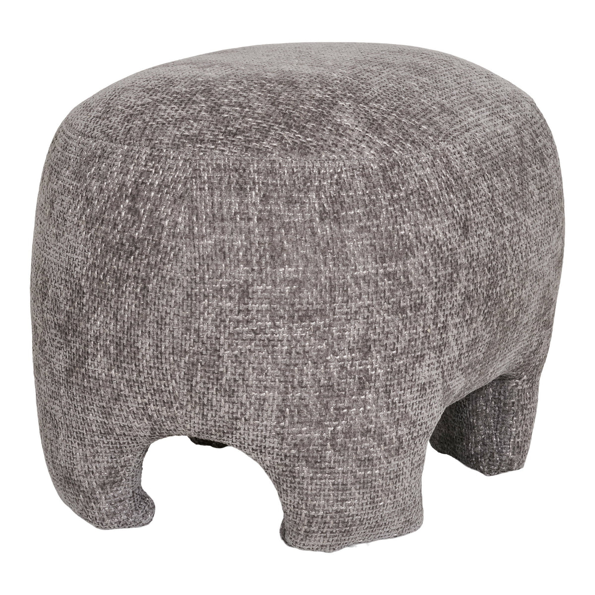 HOUSE NORDIC | NAZARE POOF | GRIJS 53X41 CM