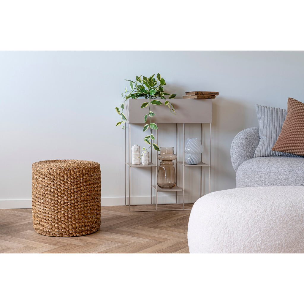 HOUSE NORDIC | POEF RIVERA 40CM | NATUREL