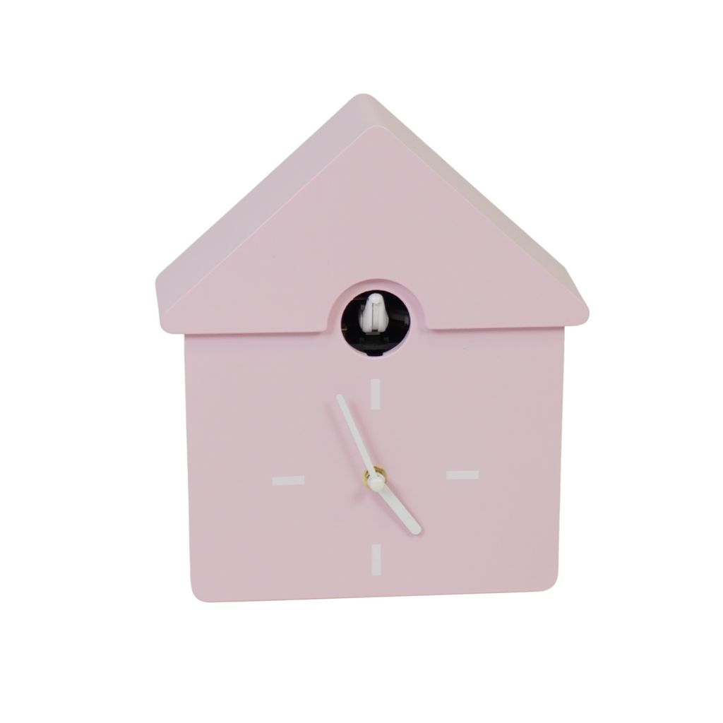 HOUSEVITAMIN | KOEKOEKSKLOK WALL CLOCK | LICHTROZE 24X27 CM
