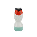 HOUSEVITAMIN | KANDELAAR FISH | MINT + WIT + ORANJE 16,5CM