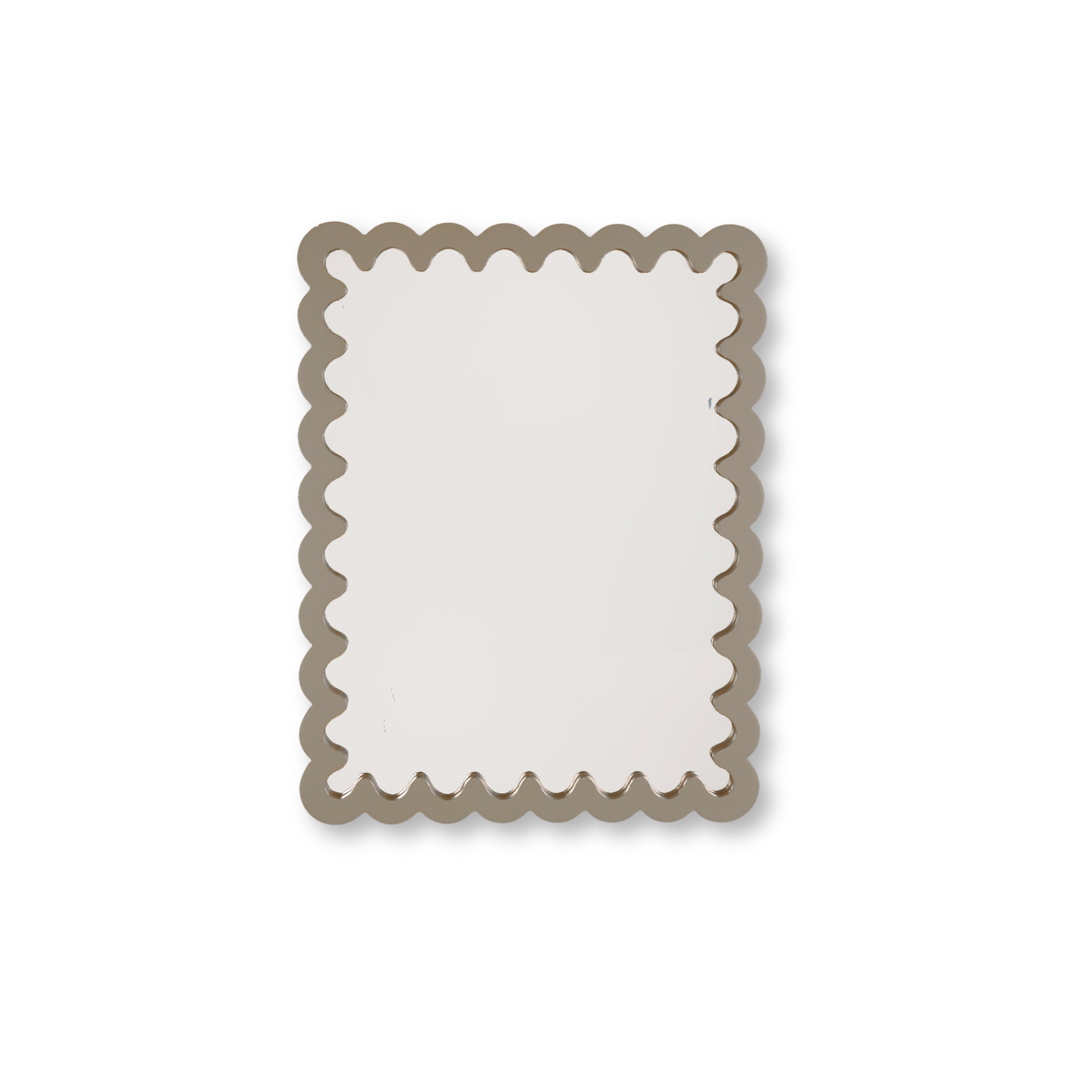 HOUSE VITAMIN | WAVEY SPIEGEL | TAUPE 24X33 CM