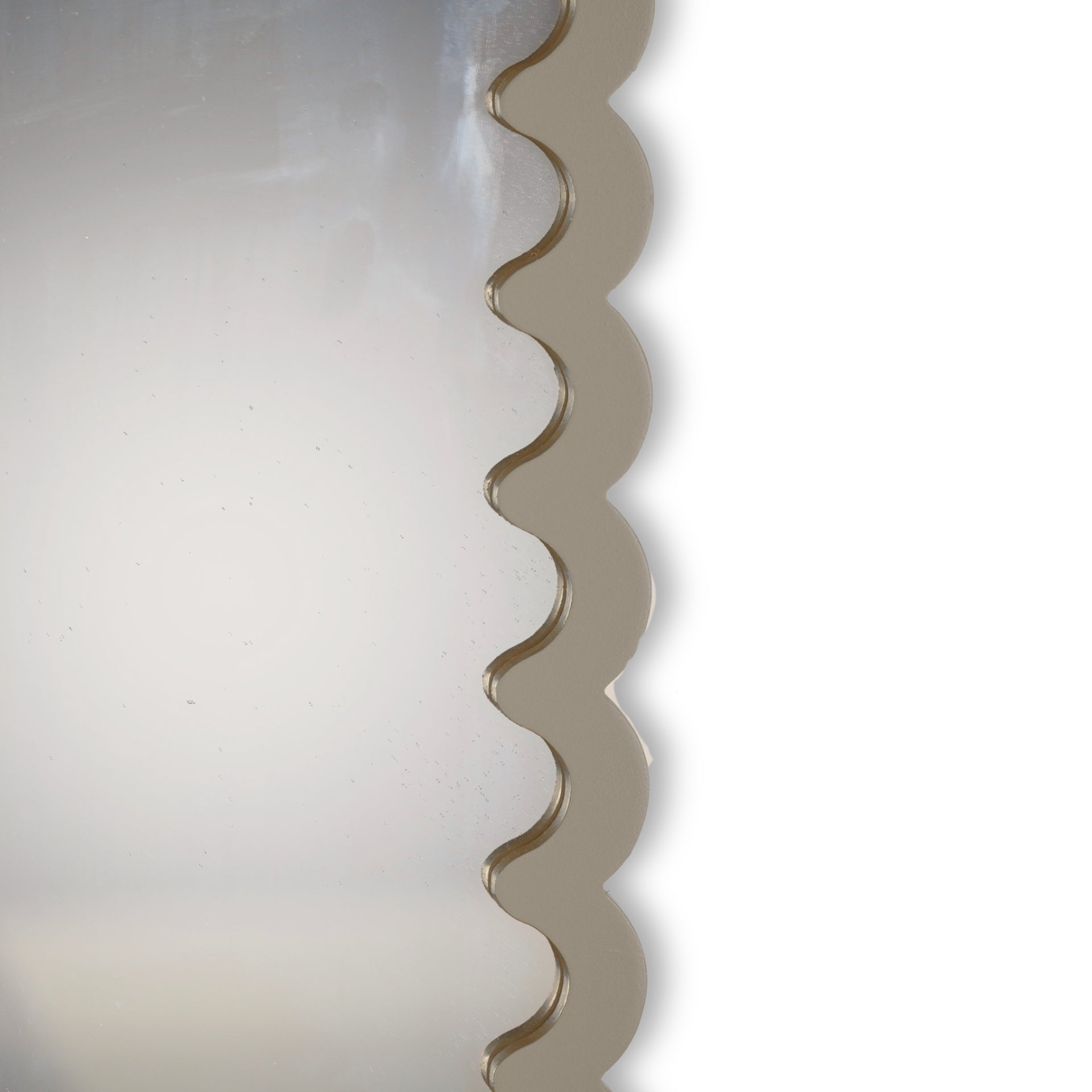 HOUSE VITAMIN | WAVEY SPIEGEL | TAUPE 24X33 CM