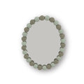HOUSEVITAMIN | OVALE SPIEGEL BUBBLES | TAUPE 29X22,5 CM