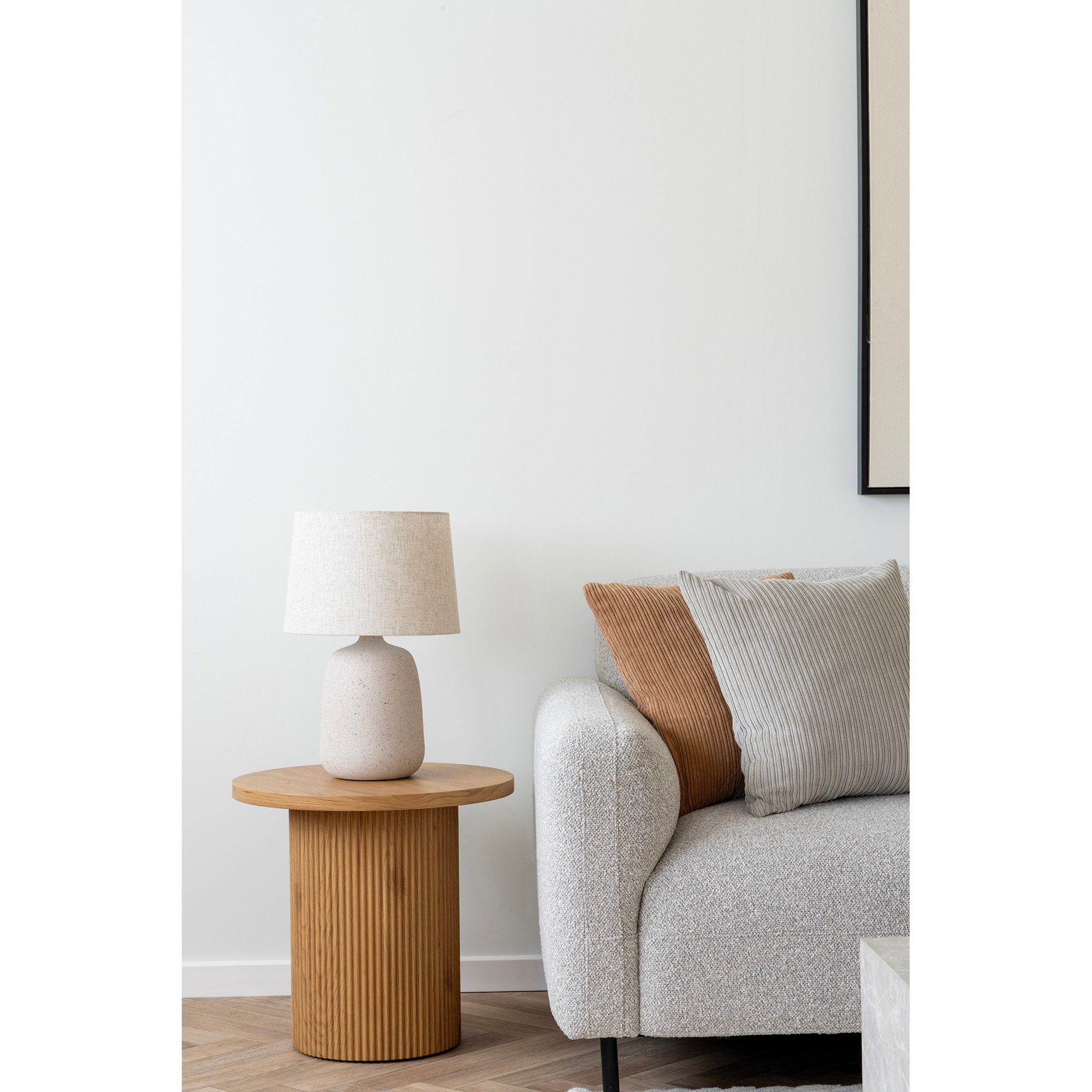 HOUSE NORDIC | BOAVISTA SIDE TABLE | NATUREL (Ø48x45 CM)