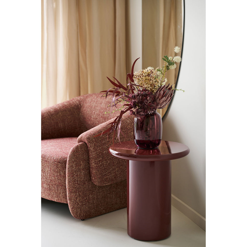 HOUSE NORDIC | BIJZETTAFEL Otago | BORDEAUX rood