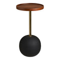 HOUSE NORDIC | SIRONE BIJZETTAFEL | MANGOHOUT (Ø30x56 CM)