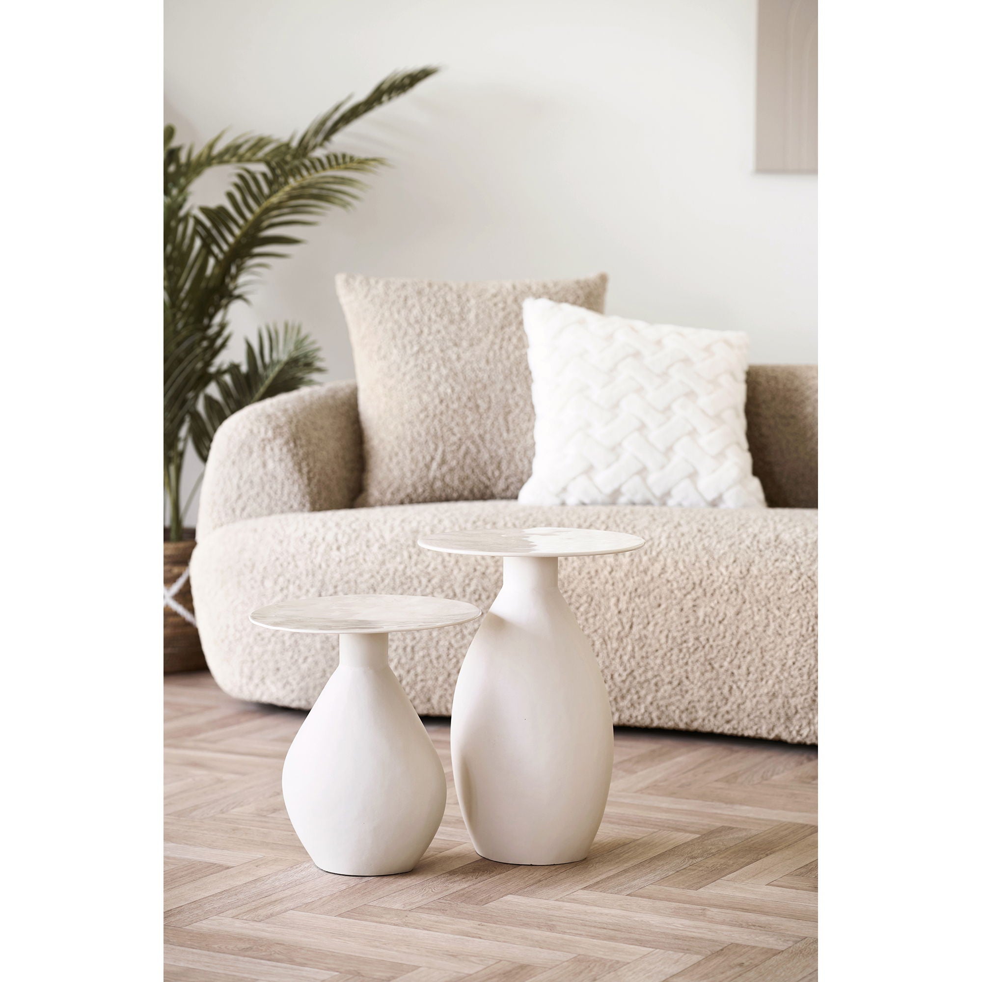 HOUSE NORDIC | BIJZETTAFEL CALAIS | OFF WHITE