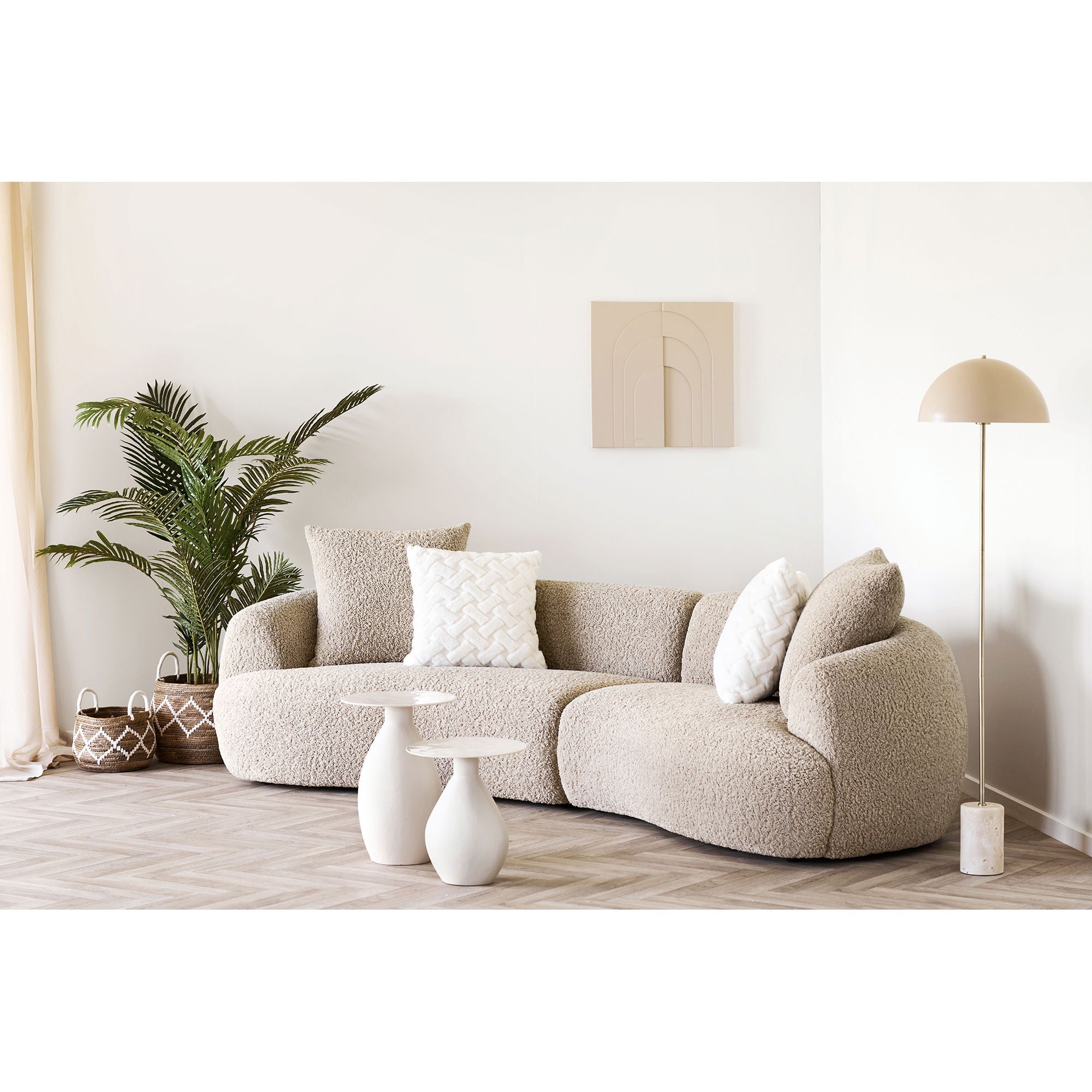 HOUSE NORDIC | BIJZETTAFEL CALAIS | OFF WHITE