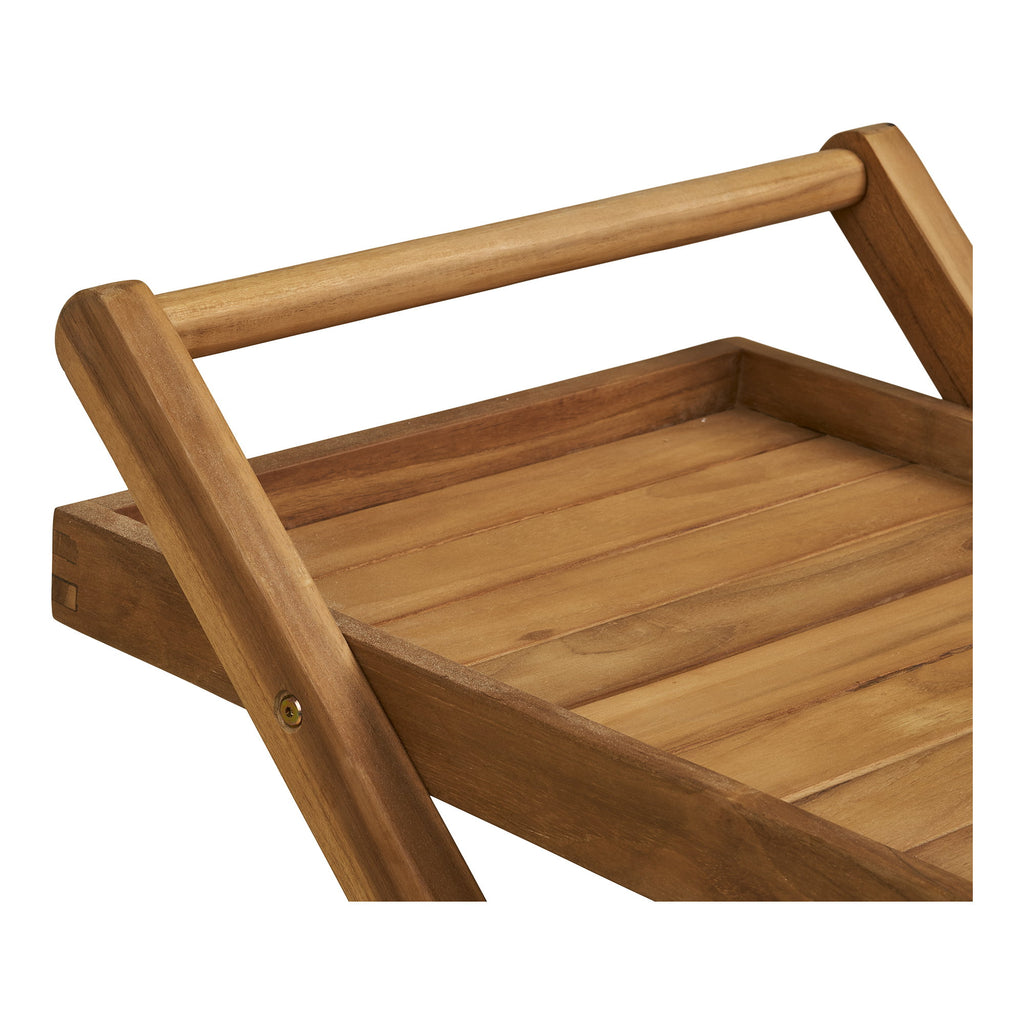 HOUSE NORDIC | TEA TROLLEY TEAK NATURAL | STIJLVOLLE SERVEERWAGEN