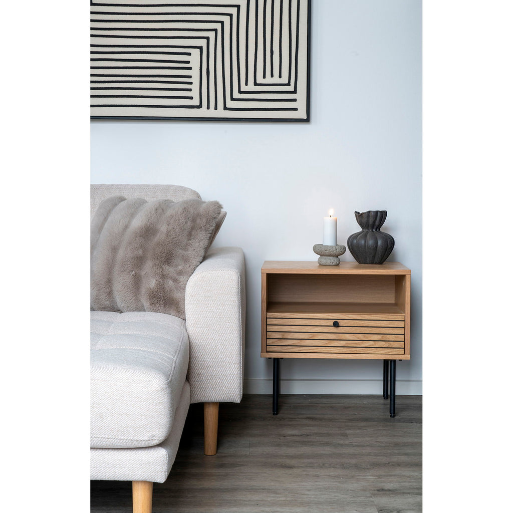 House Nordic | kussenhoes Galena | fake fur
