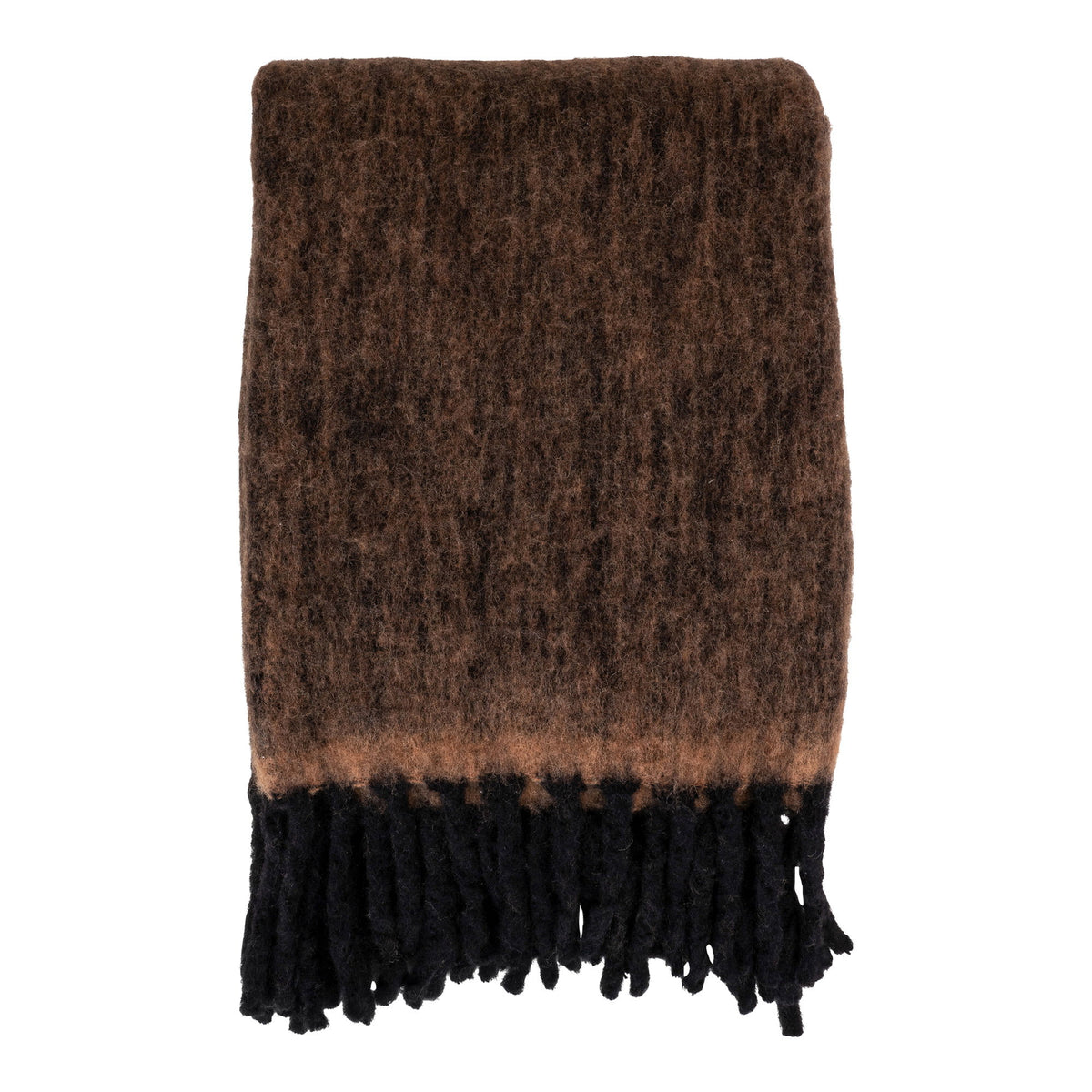 HOUSE NORDIC | CARMEL PLAID | WOOL MIX BROWN 130 X 170 CM