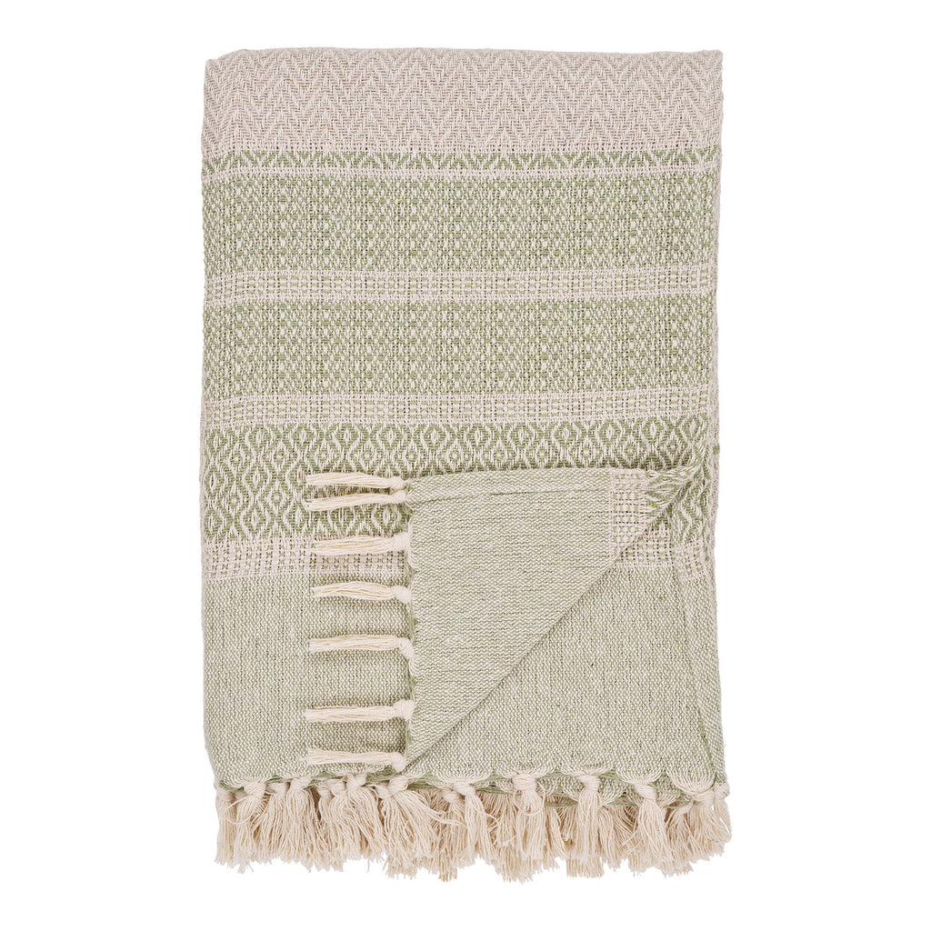 HOUSE NORDIC | MANISA PLAID | GROEN (130x180 CM)