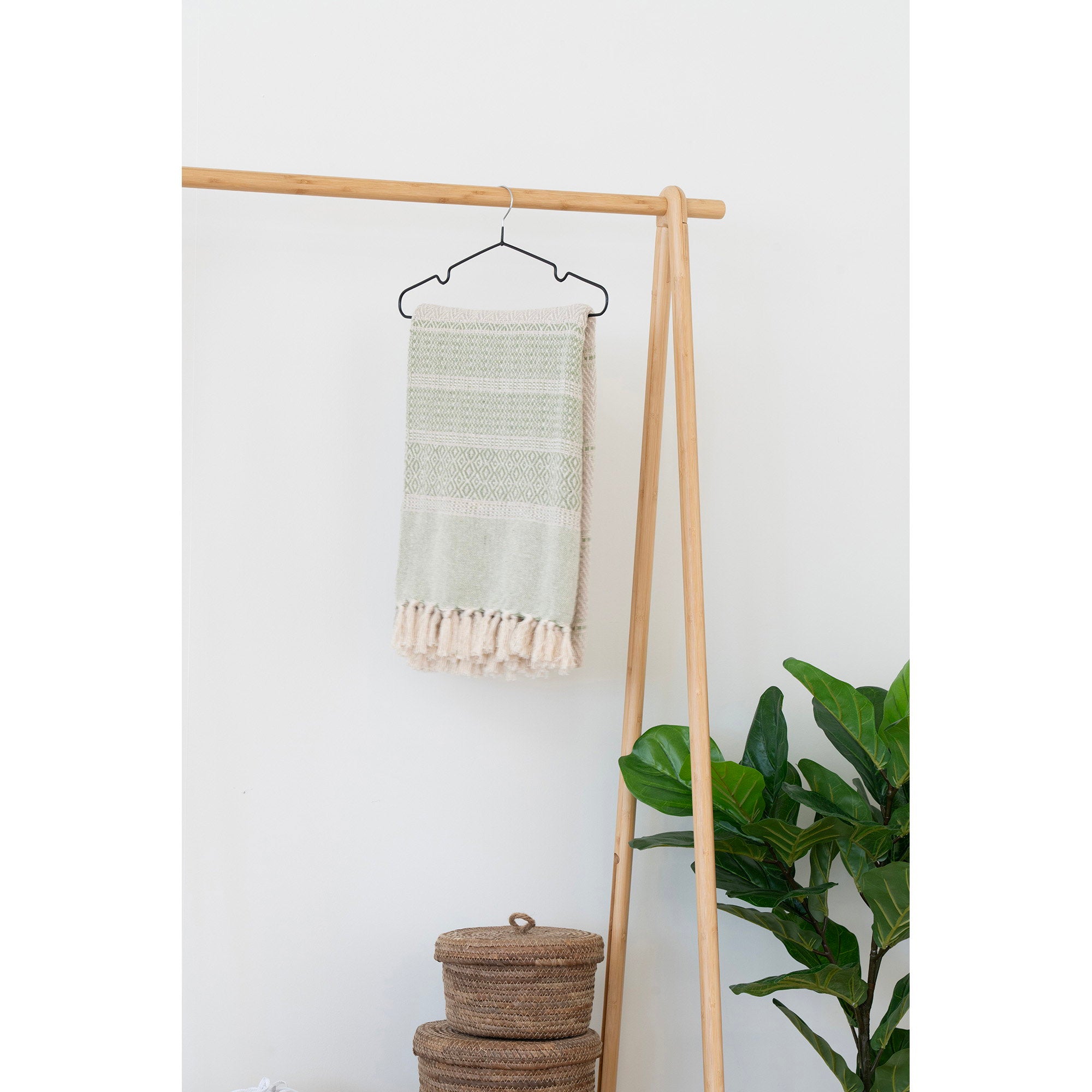 HOUSE NORDIC | MANISA PLAID | GROEN (130x180 CM)