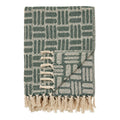 HOUSE NORDIC | PLAID ADANA | GROEN 130X180 CM