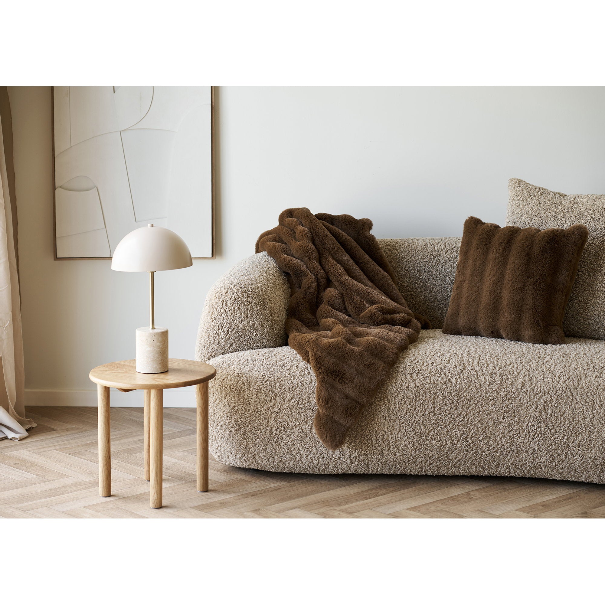 HOUSE NORDIC | GALENA SIERKUSSEN | FUR BRUIN (45x45 CM)