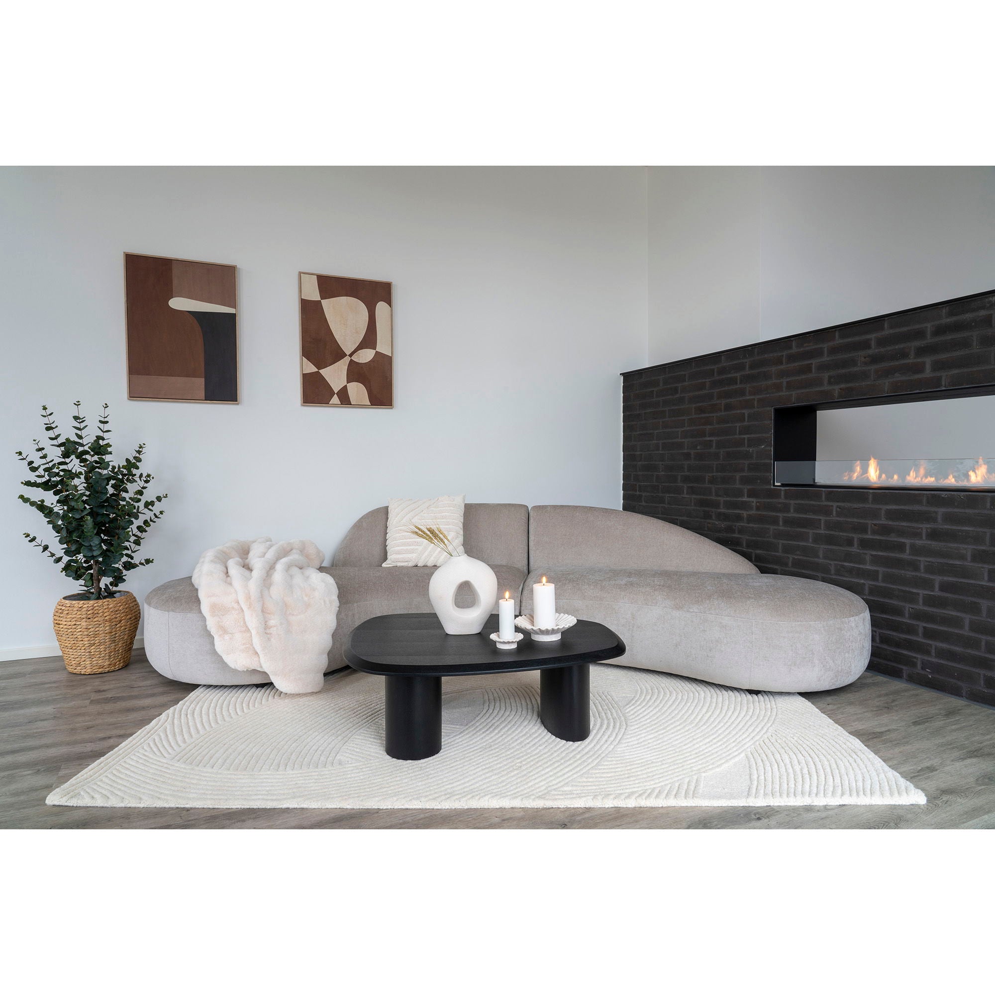 House Nordic | Kussenhoes Albany | wit