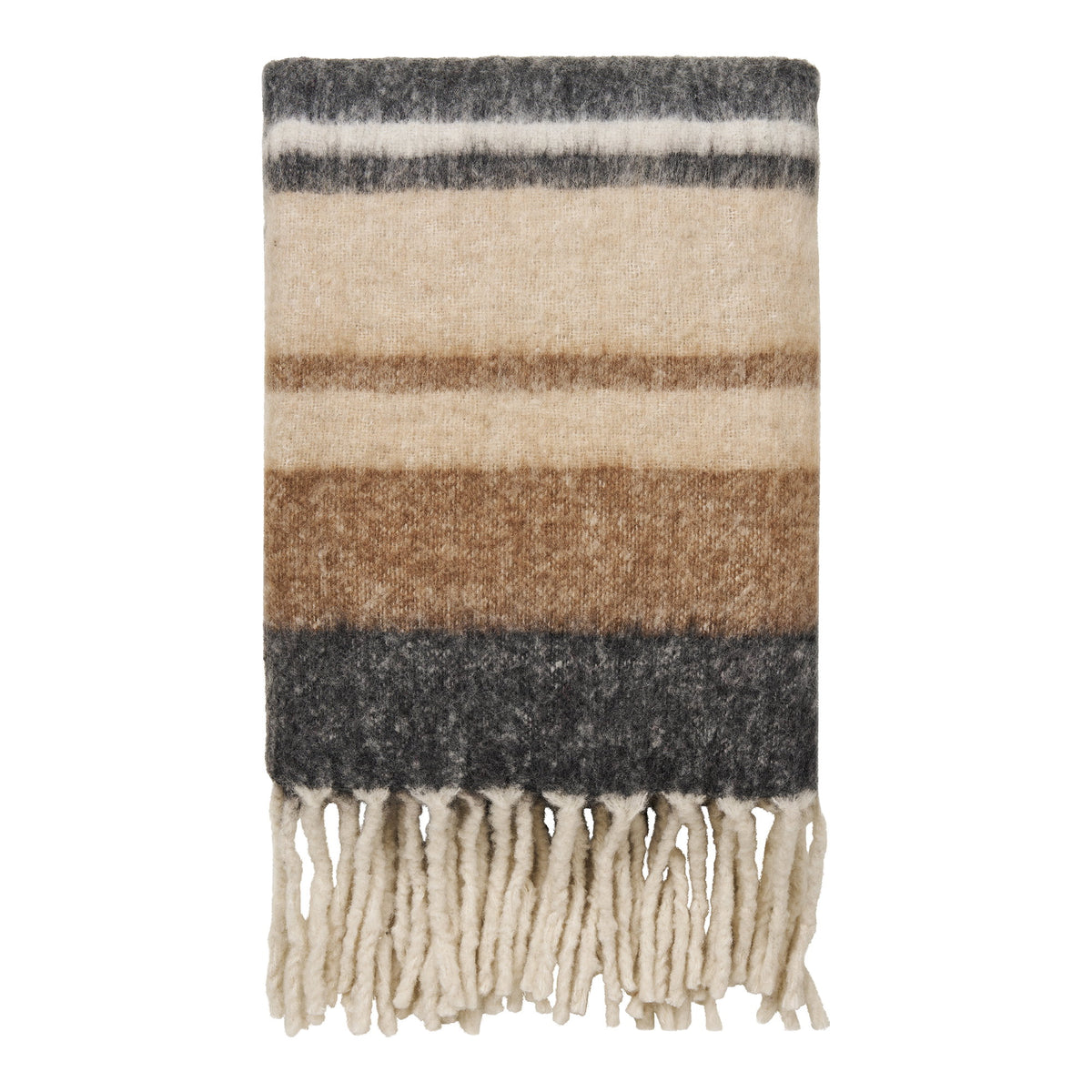 HOUSE NORDIC | CARMEL PLAID | ZWART/BRUIN 130X170 CM