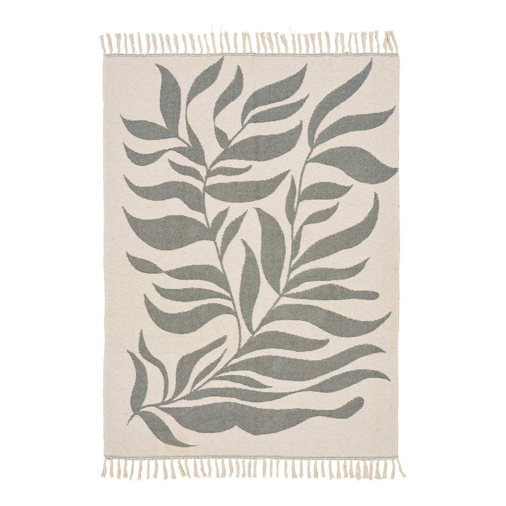 HOUSE NORDIC | LONI PLAID | ZAND + GROEN (130x180 CM)