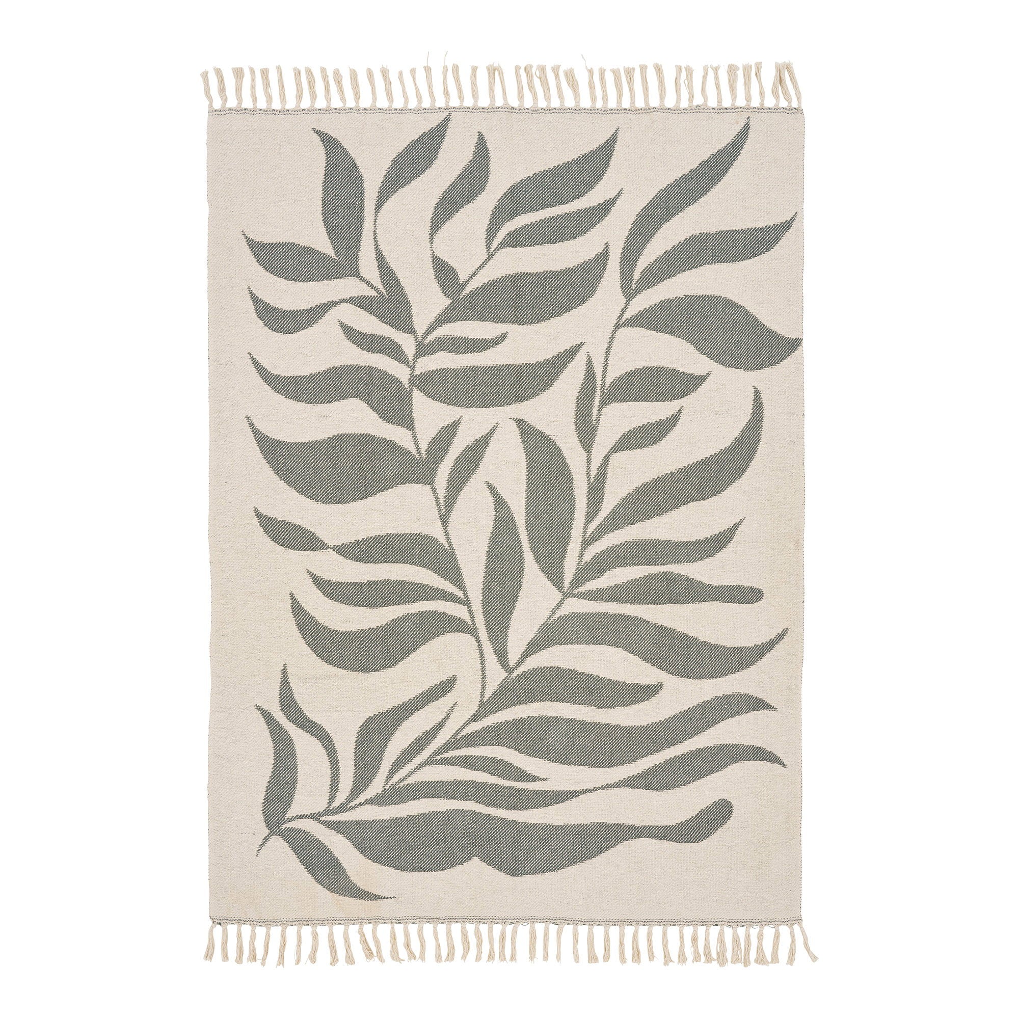 HOUSE NORDIC | LONI PLAID | ZAND + GROEN (130x180 CM)