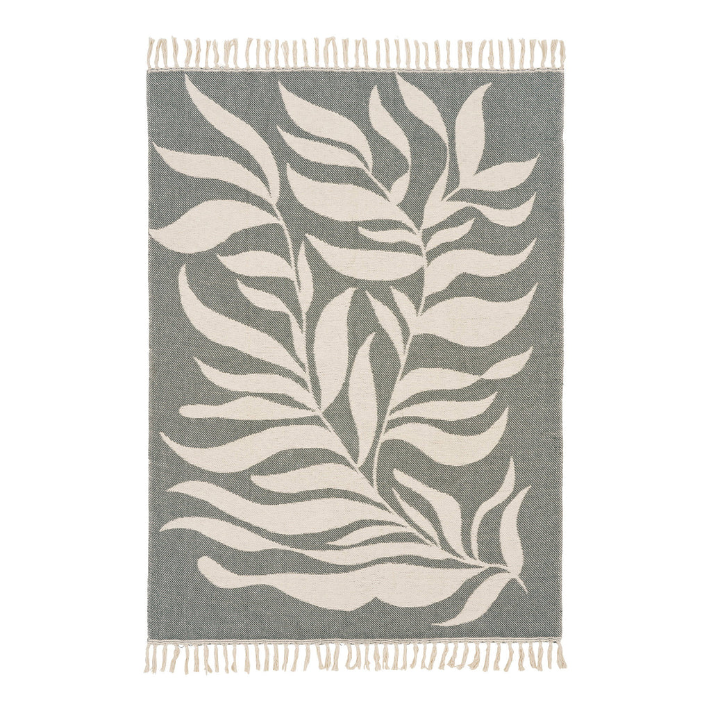 HOUSE NORDIC | LONI PLAID | ZAND + GROEN (130x180 CM)