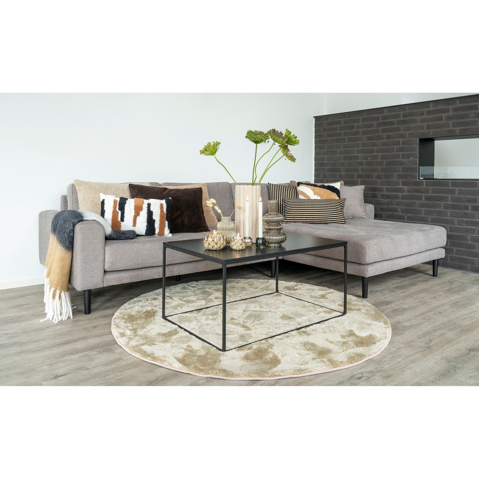 HOUSE NORDIC | VLOERKLEED ROUND | SAND ø160