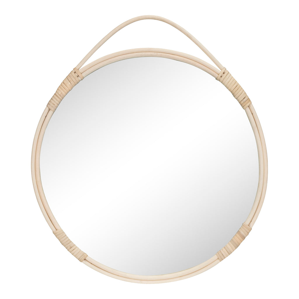 HOUSE NORDIC | MALO WANDSPIEGEL | ROTAN (Ø50 CM)