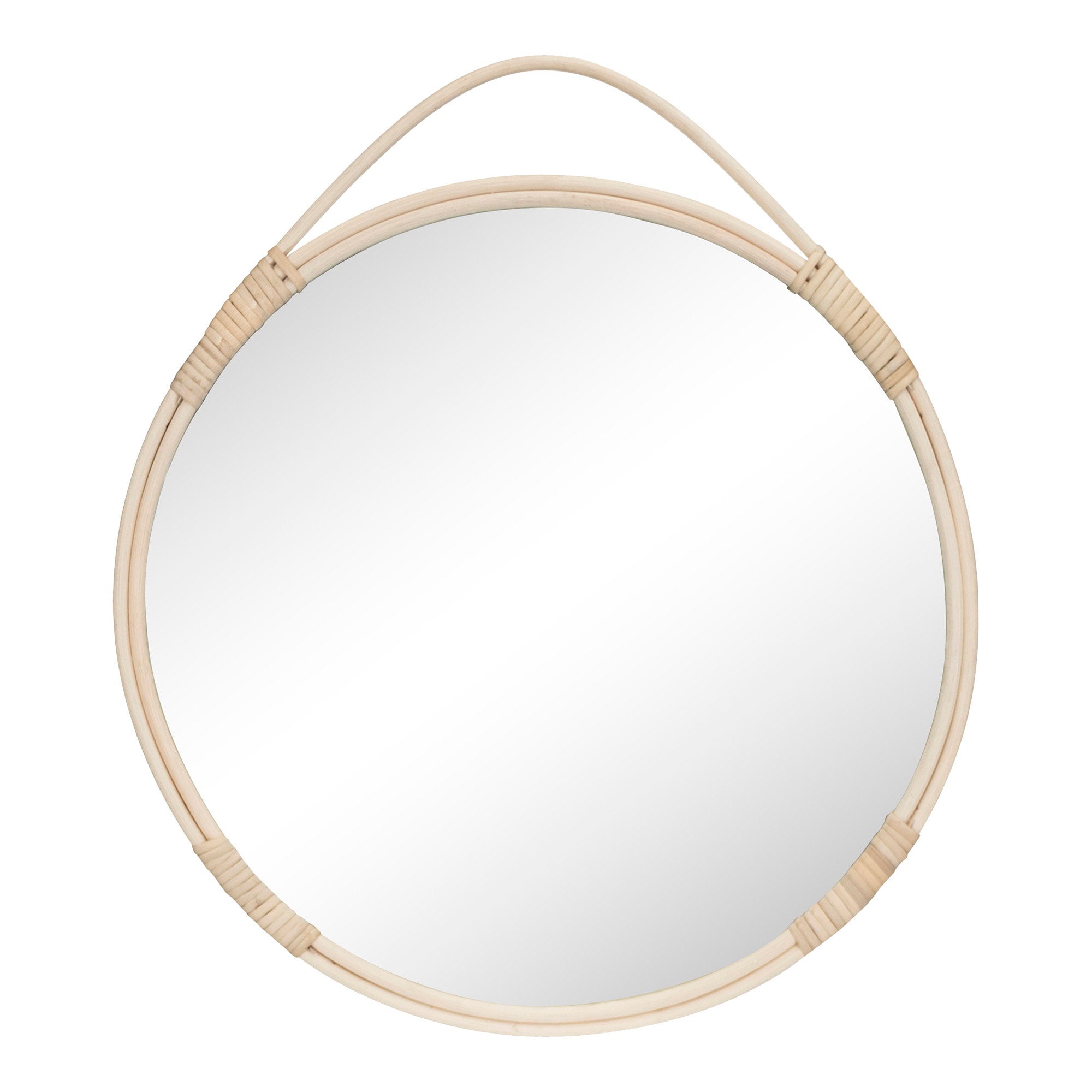 HOUSE NORDIC | MALO WANDSPIEGEL | ROTAN (Ø50 CM)
