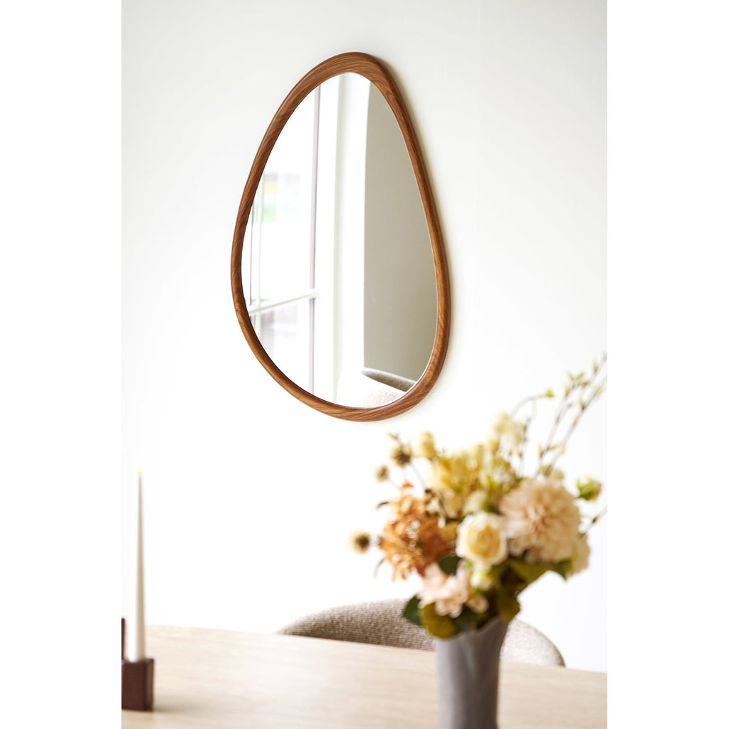 HOUSE NORDIC | LUXON WANDSPIEGEL | ORGANISCH HOUTLOOK (50x80 CM)