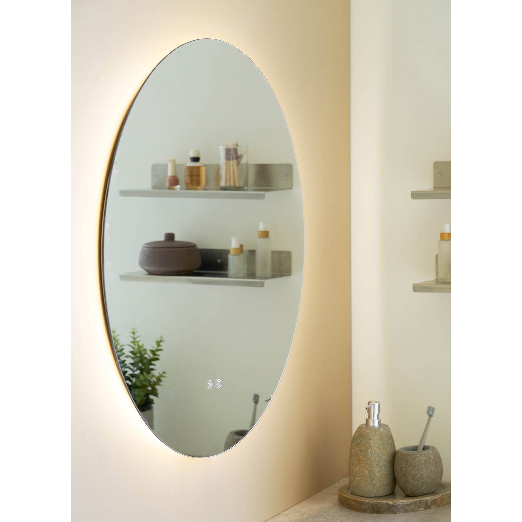 HOUSE NORDIC | KIAMA SPIEGEL | LED + ANTI-FOG (Ø80 CM)