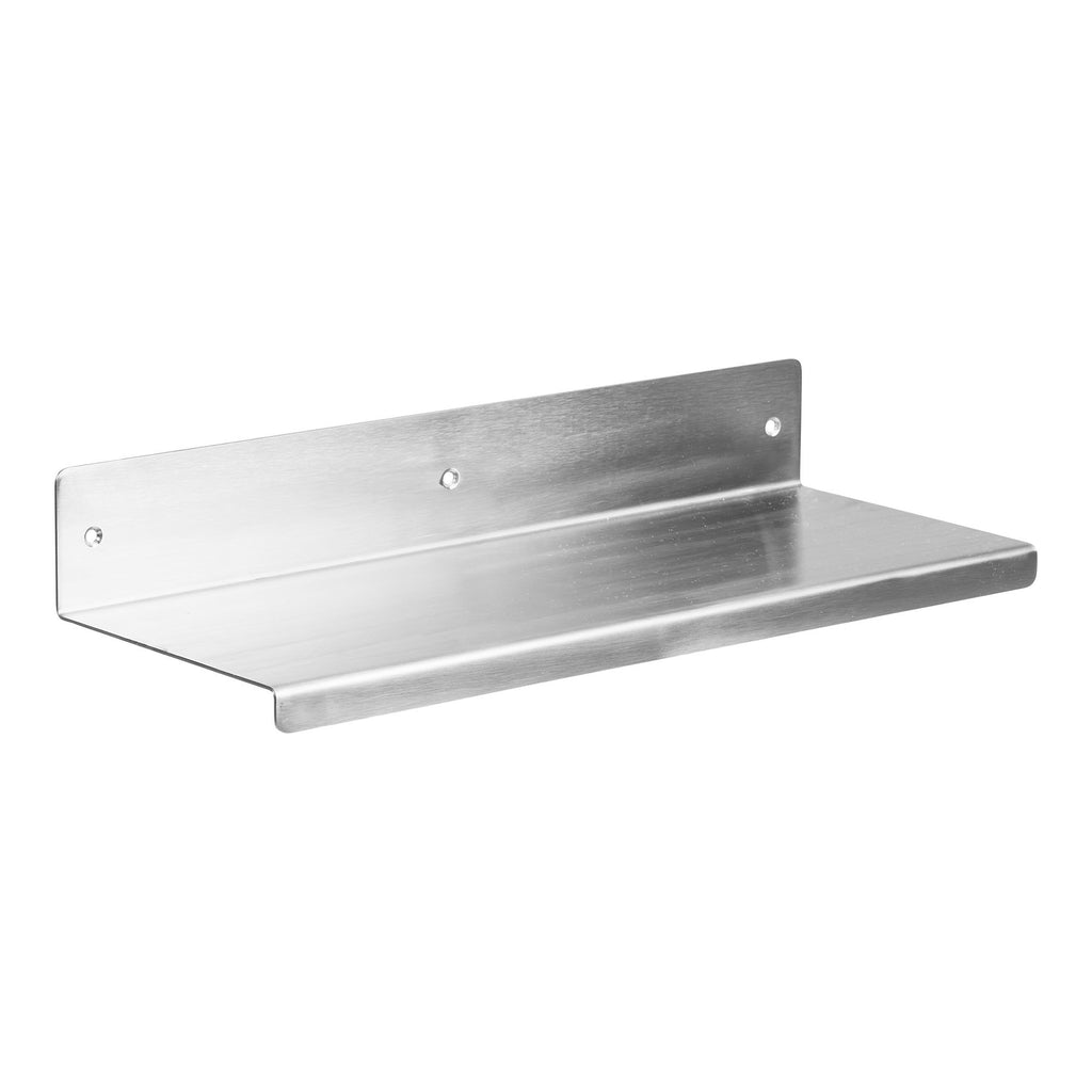 HOUSE NORDIC | NAGOYA WALL SHELF | RVS ZILVER 15X40X8 CM