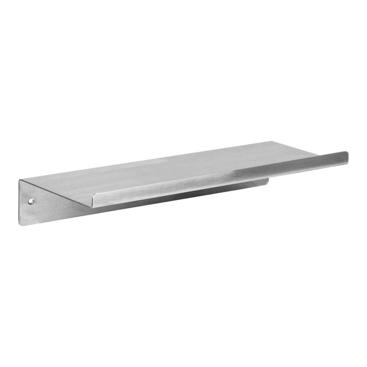 HOUSE NORDIC | NAGOYA WALL SHELF | RVS ZILVER 15X40X8 CM