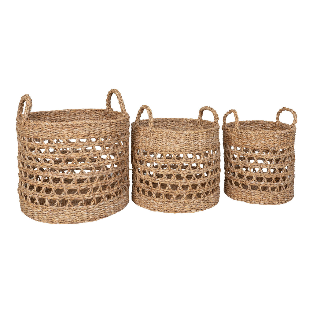HOUSE NORDIC | BALOK KÖRBE | NATUR (3ER-SET)