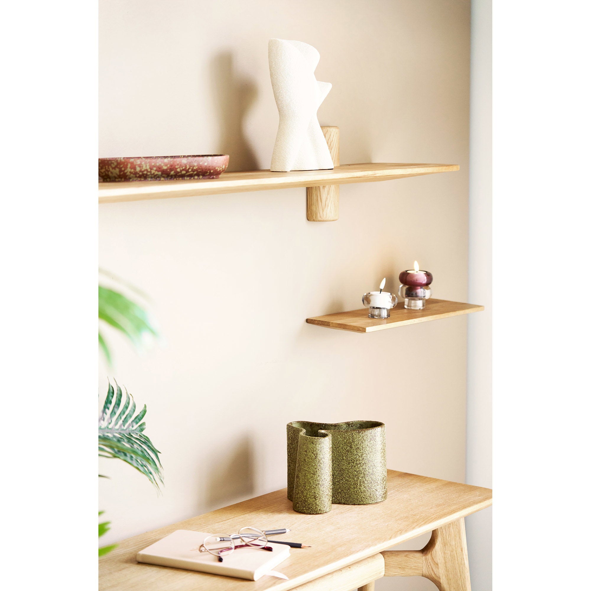 HOUSE NORDIC | VAAS | KERAMIEK BOSGROEN (14,5x19x14,5 CM)