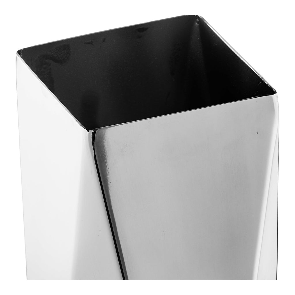 HOUSE NORDIC | RVS VAAS | ZILVER 8X8X23 CM