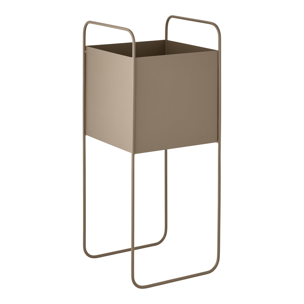 HOUSE NORDIC | STALEN BLOEMPOT | BRUIN 22,5X54 CM