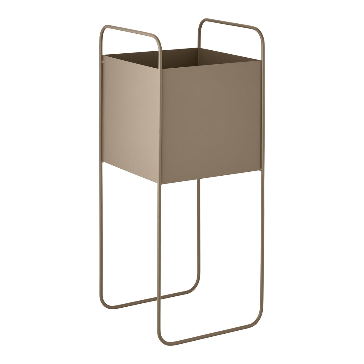 HOUSE NORDIC | STALEN BLOEMPOT | BRUIN 22,5X54 CM
