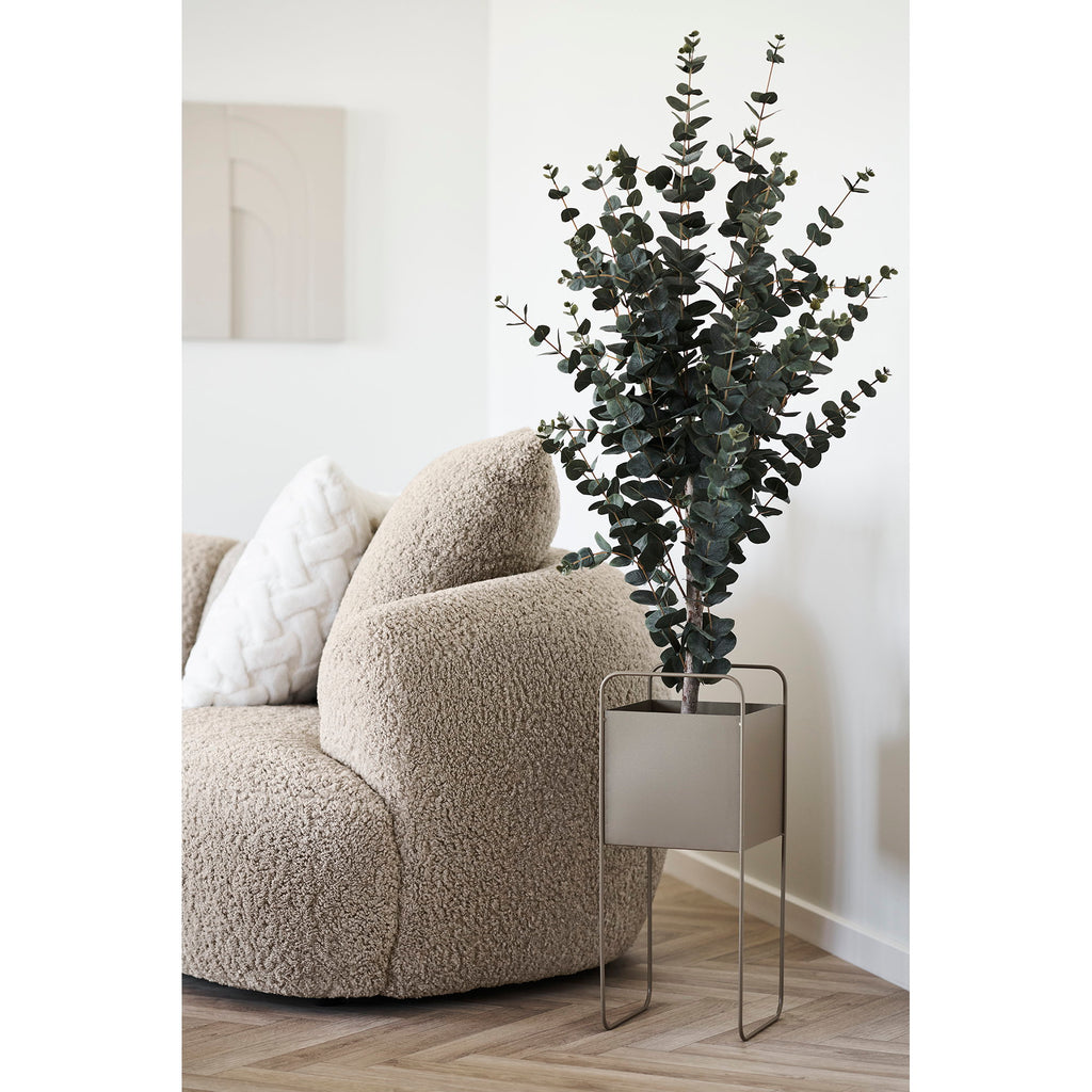HOUSE NORDIC | STALEN BLOEMPOT | BRUIN 22,5X54 CM