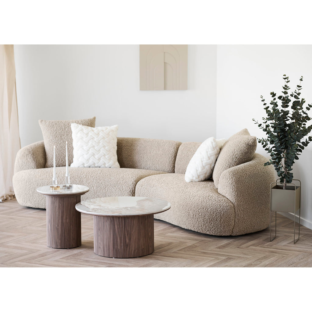 HOUSE NORDIC | STALEN BLOEMPOT | BRUIN 22,5X54 CM